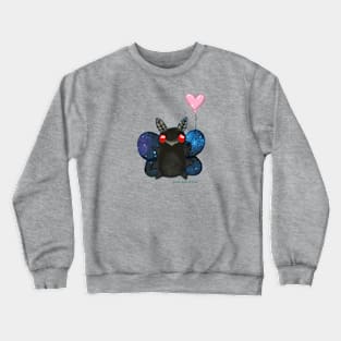 Mothman with a balloon Crewneck Sweatshirt